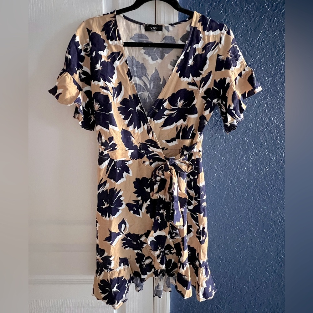 Vici Floral Wrap Dress